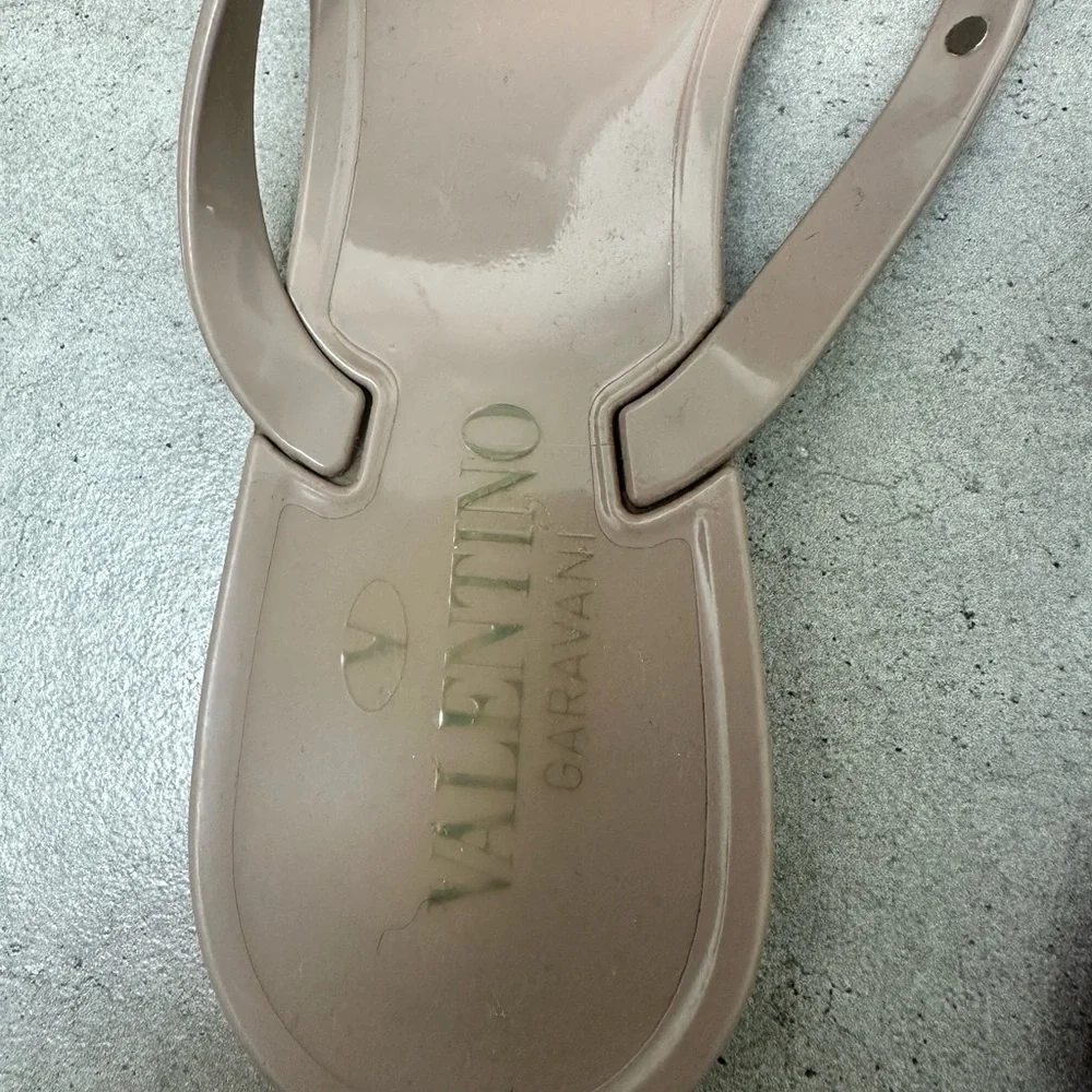 VALENTINO GARAVANI ROCKSTUD PVC SANDALS - Picture 3 of 4